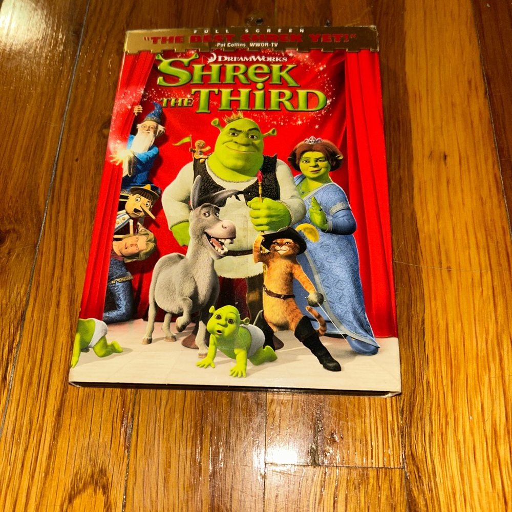 Shrek the Third DVD